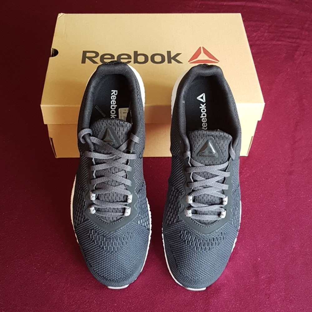 Reebok Flexagon - 11 - Black, White,  Shark, Coal